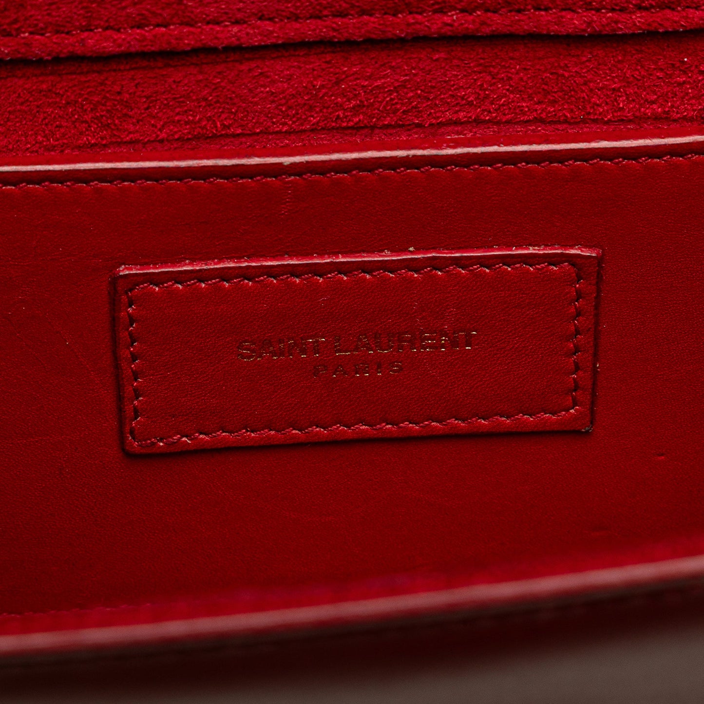 Saint Laurent Small Leather Monogram Kate Tassel Crossbody