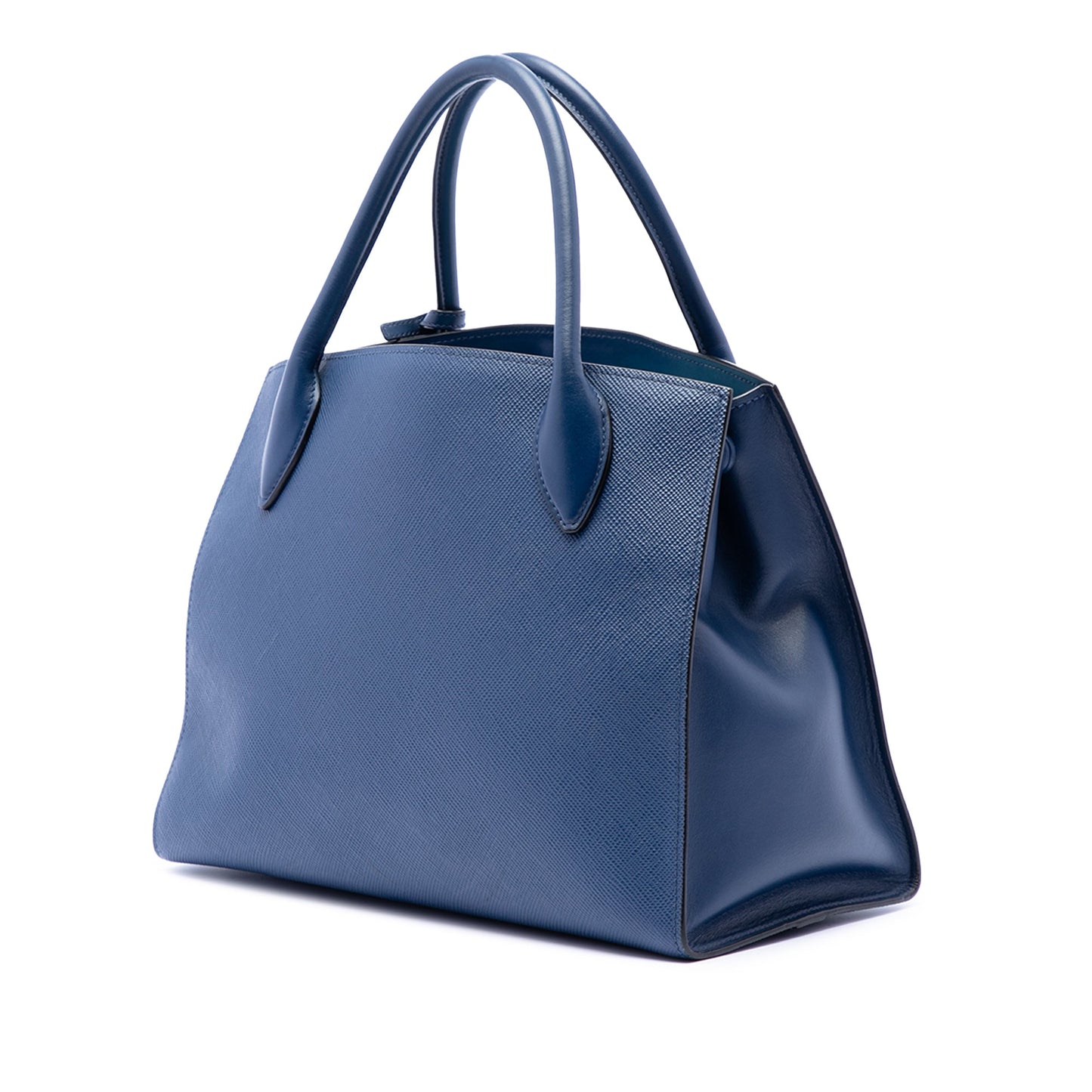 Prada Medium Saffiano Cuir Monochrome Top Handle Tote