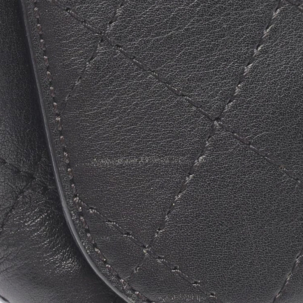 Chanel CC Quilted Calfskin Single Flap — Black