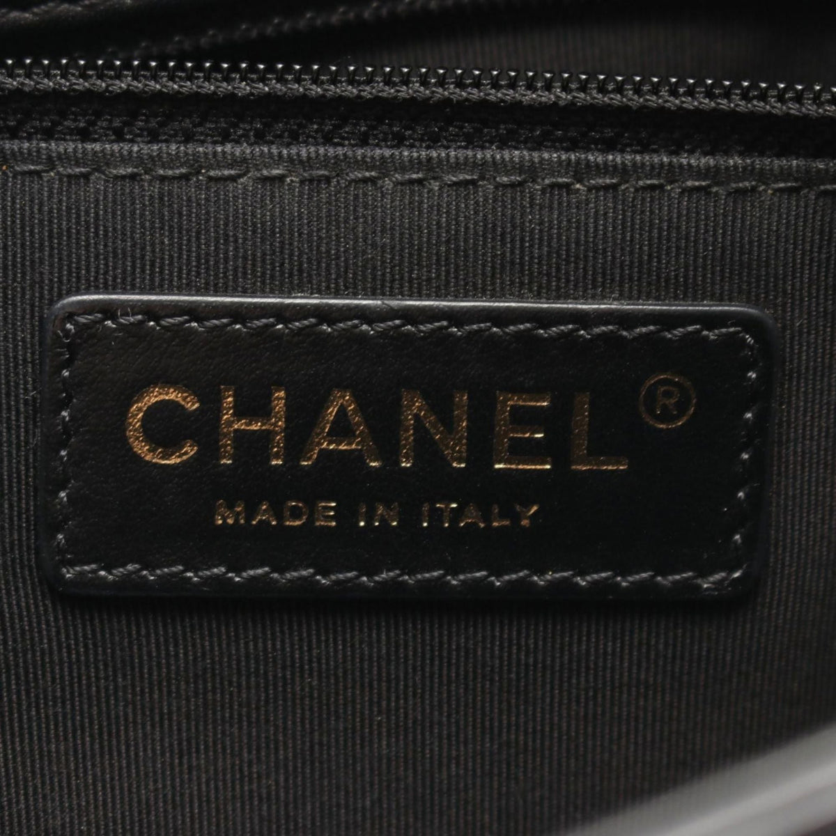 Chanel CC Quilted Calfskin Single Flap — Black