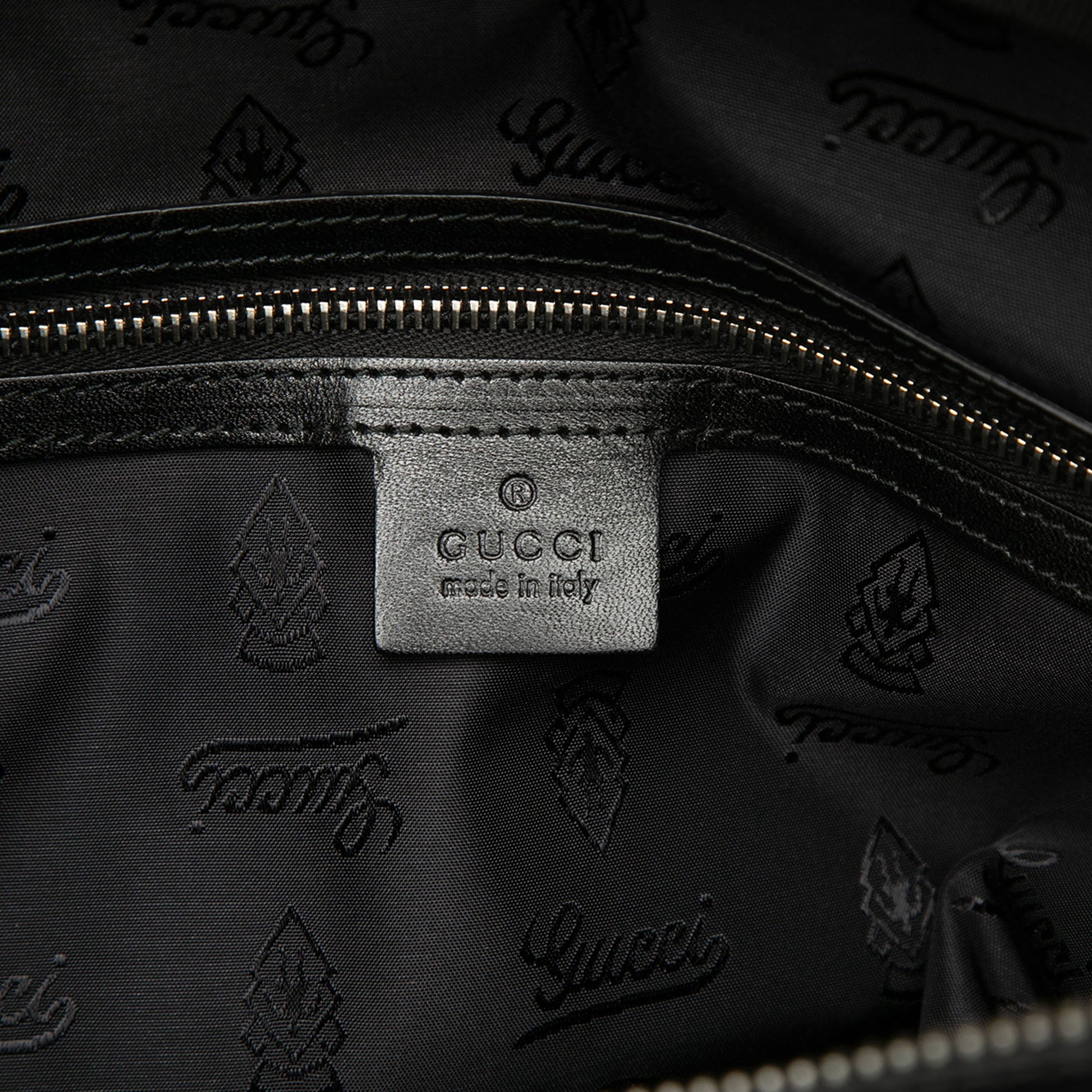 Gucci Diamante Canvas Travel Bag