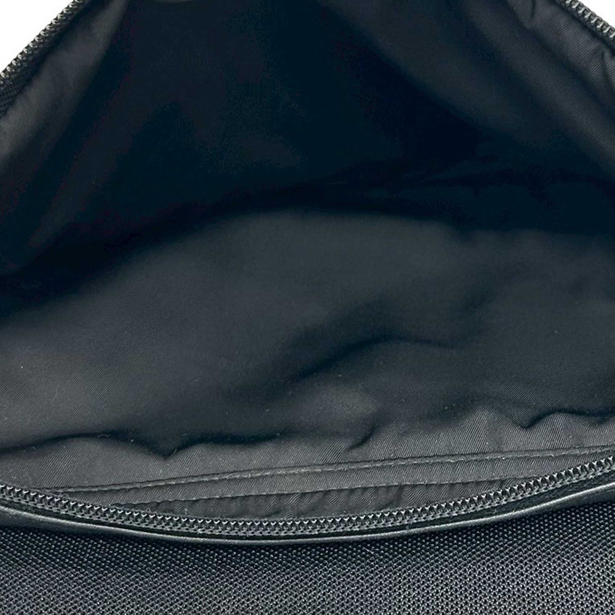Prada Leather Buckle Messenger Bag