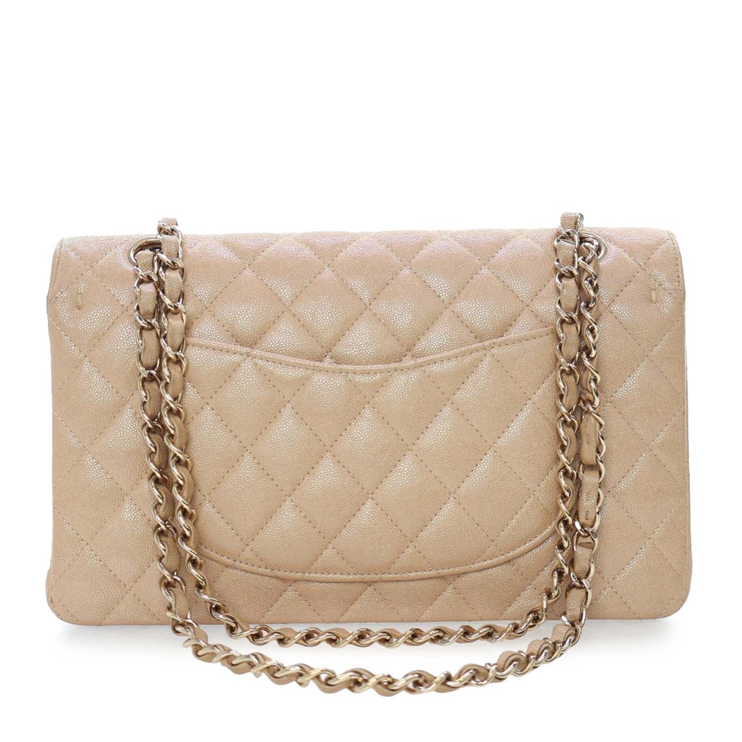 Chanel Medium Classic Iridescent Caviar Double Flap