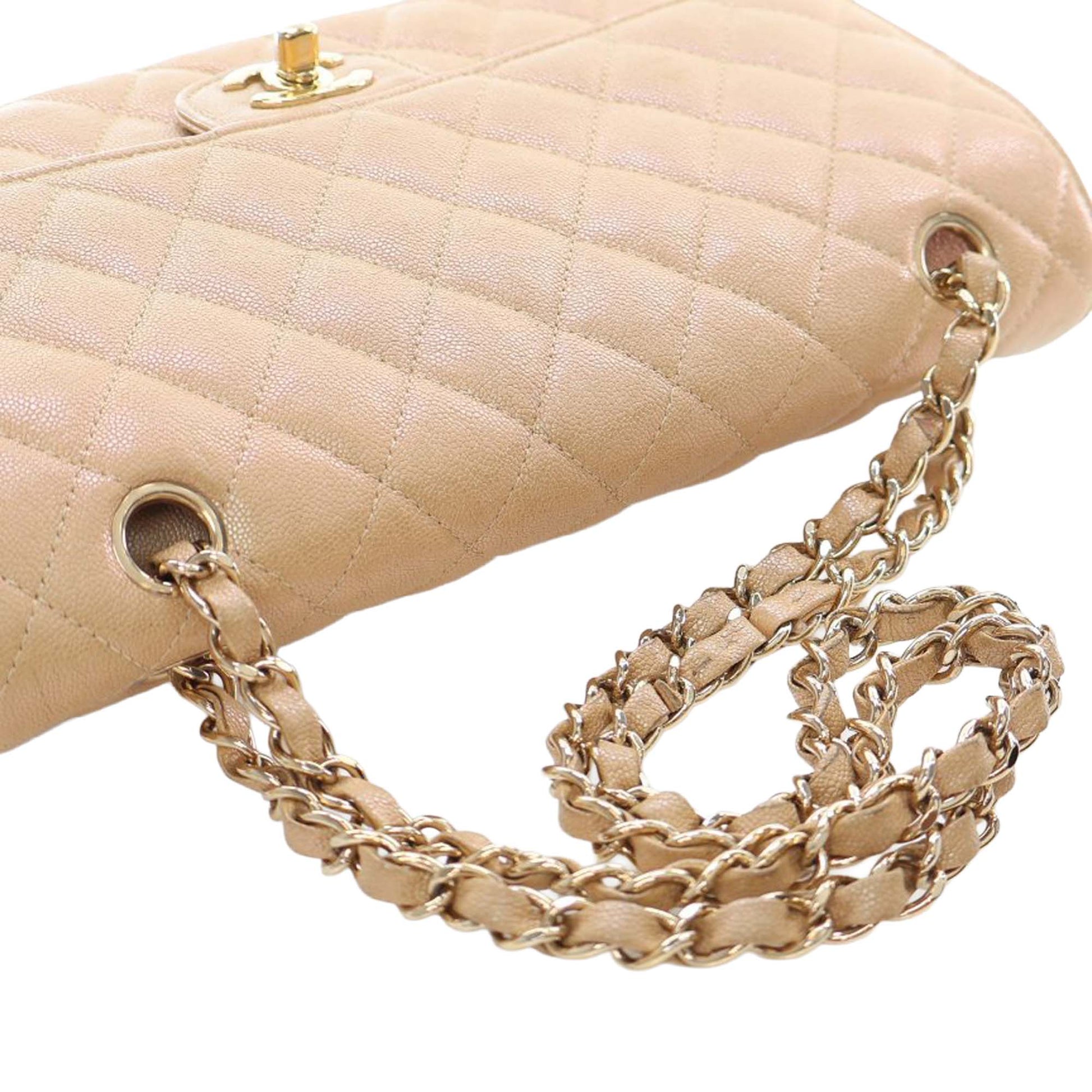 Chanel Medium Classic Iridescent Caviar Double Flap