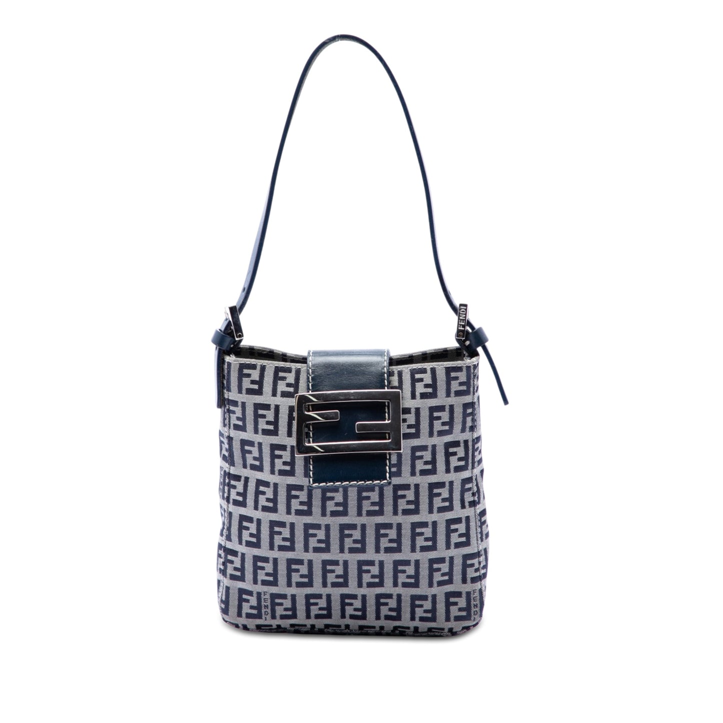 Fendi Zucchino Canvas Shoulder Bag