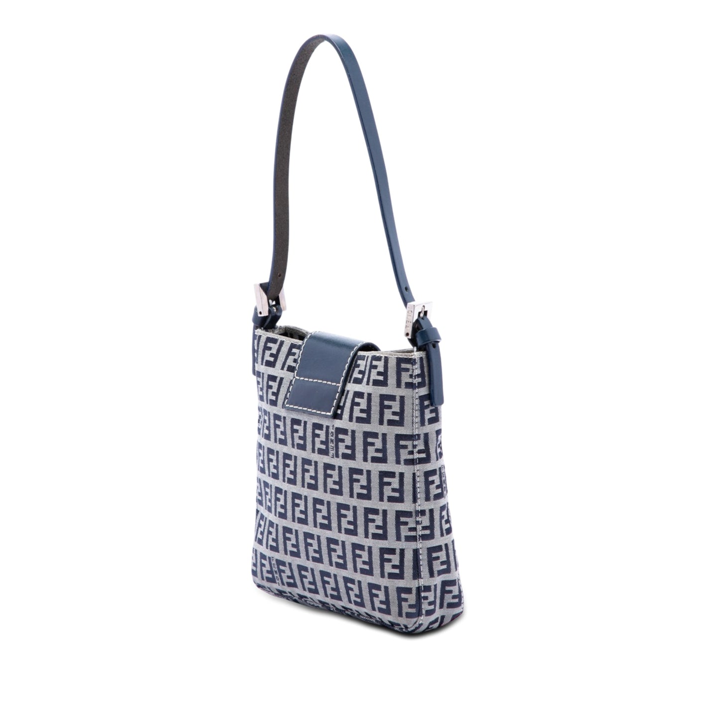 Fendi Zucchino Canvas Shoulder Bag