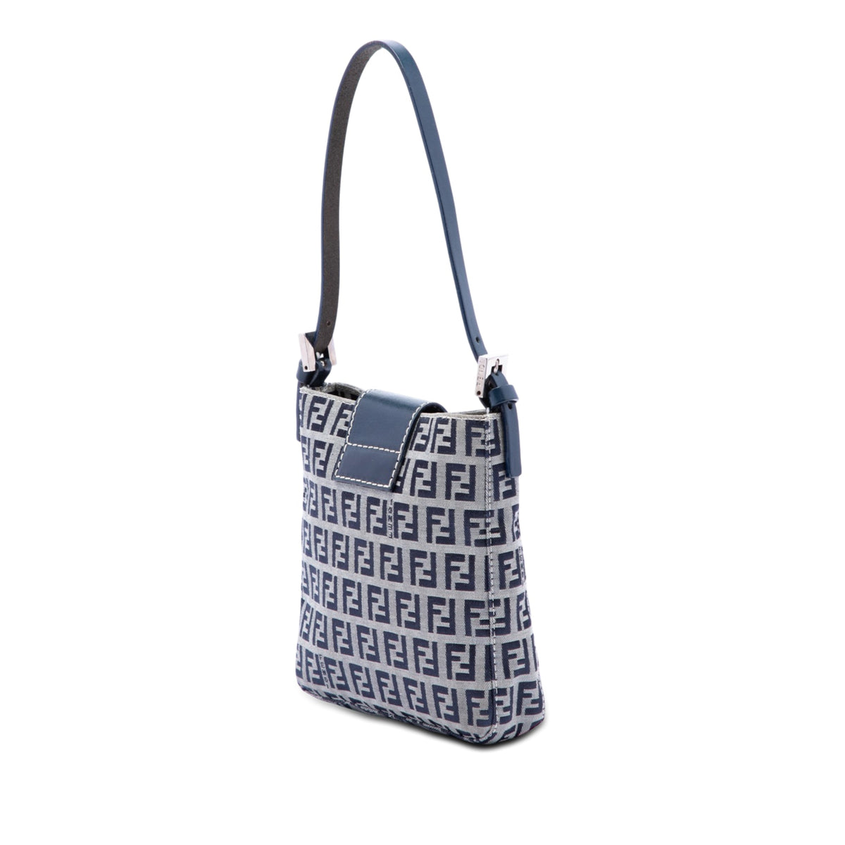 Fendi Zucchino Canvas Shoulder Bag