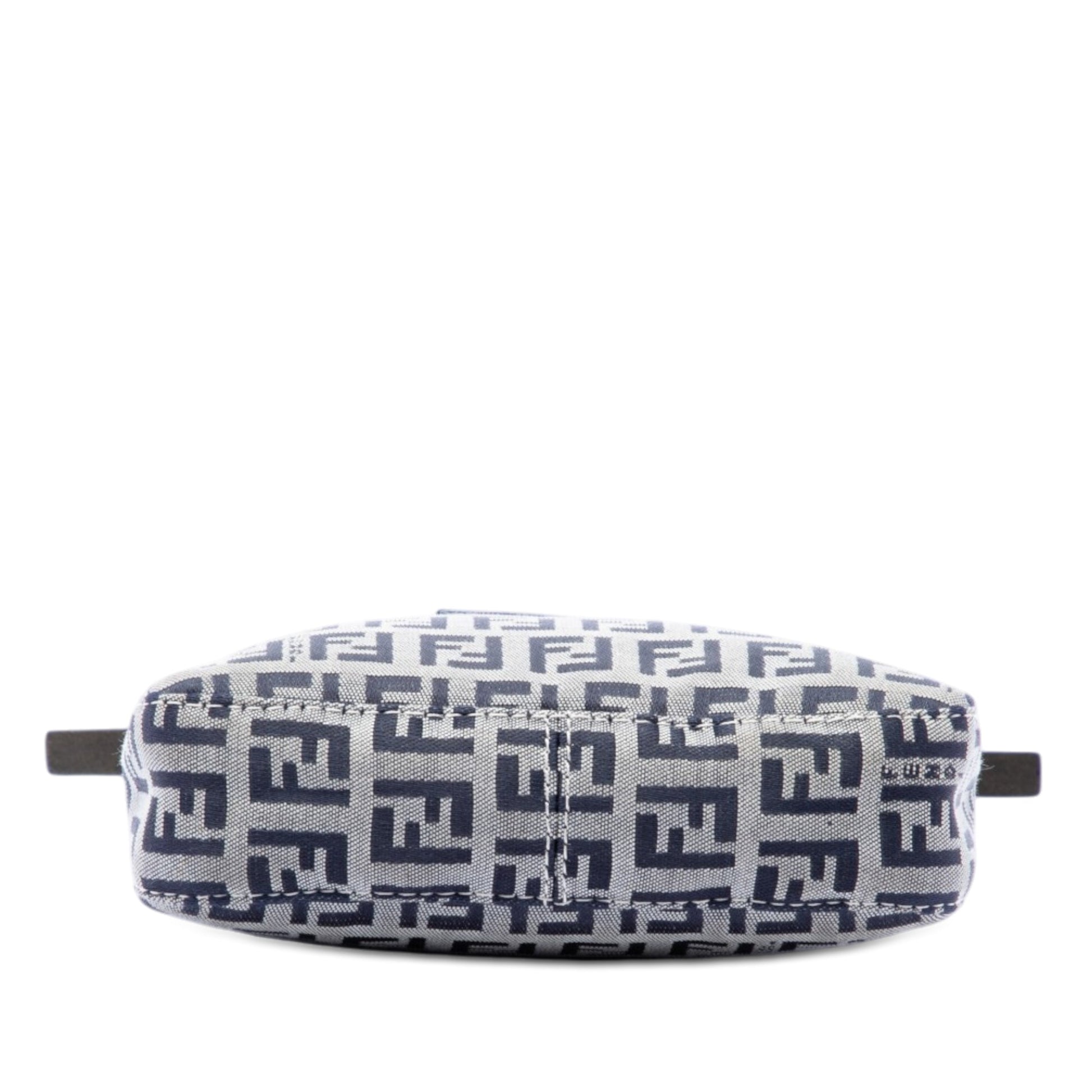 Fendi Zucchino Canvas Shoulder Bag
