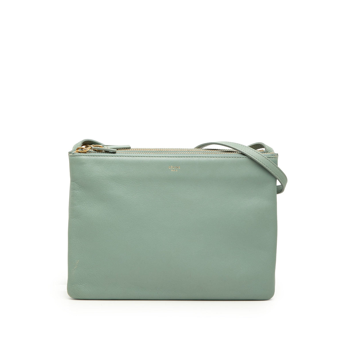 Celine Large Lambskin Trio Crossbody