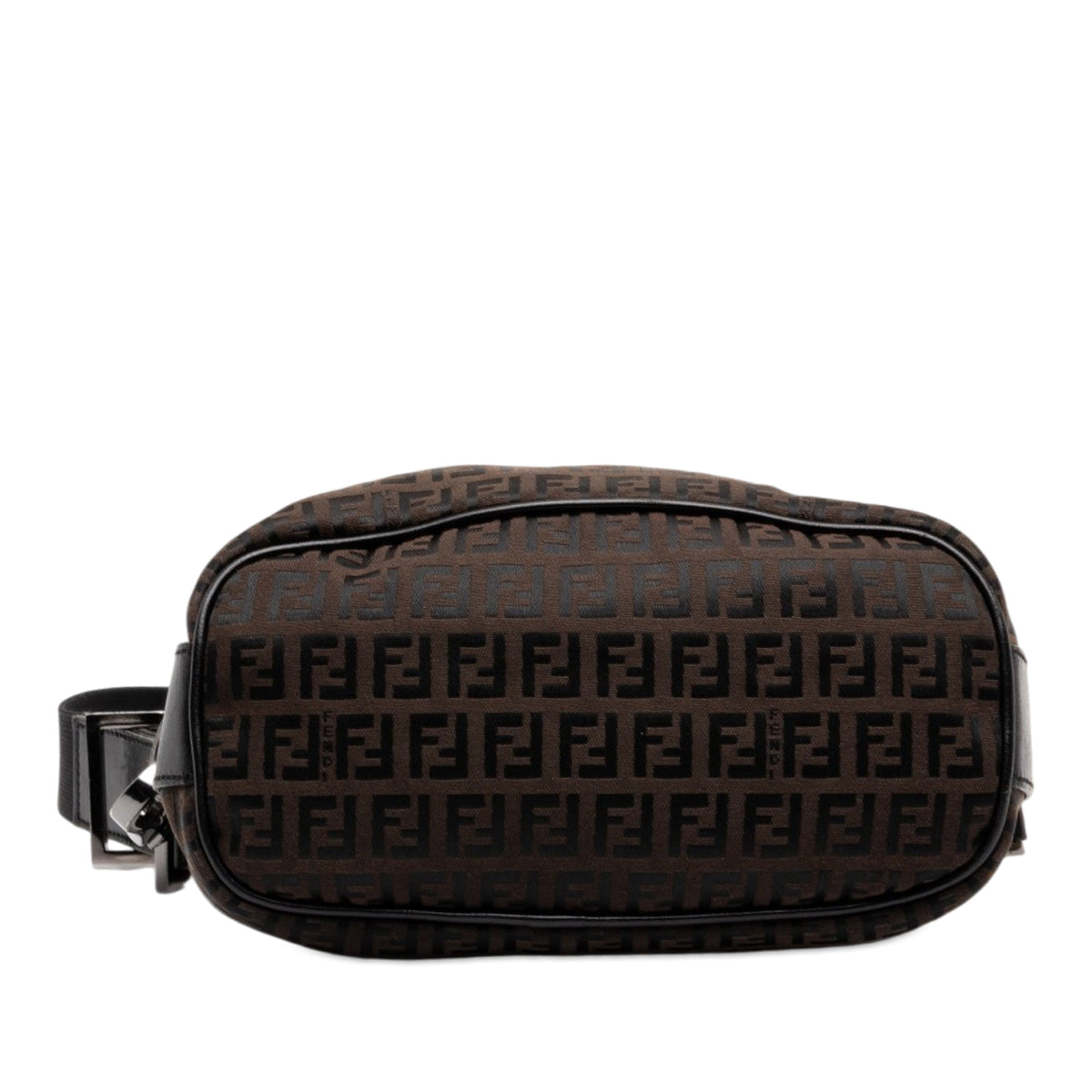 Fendi Zucchino Canvas Shoulder Bag
