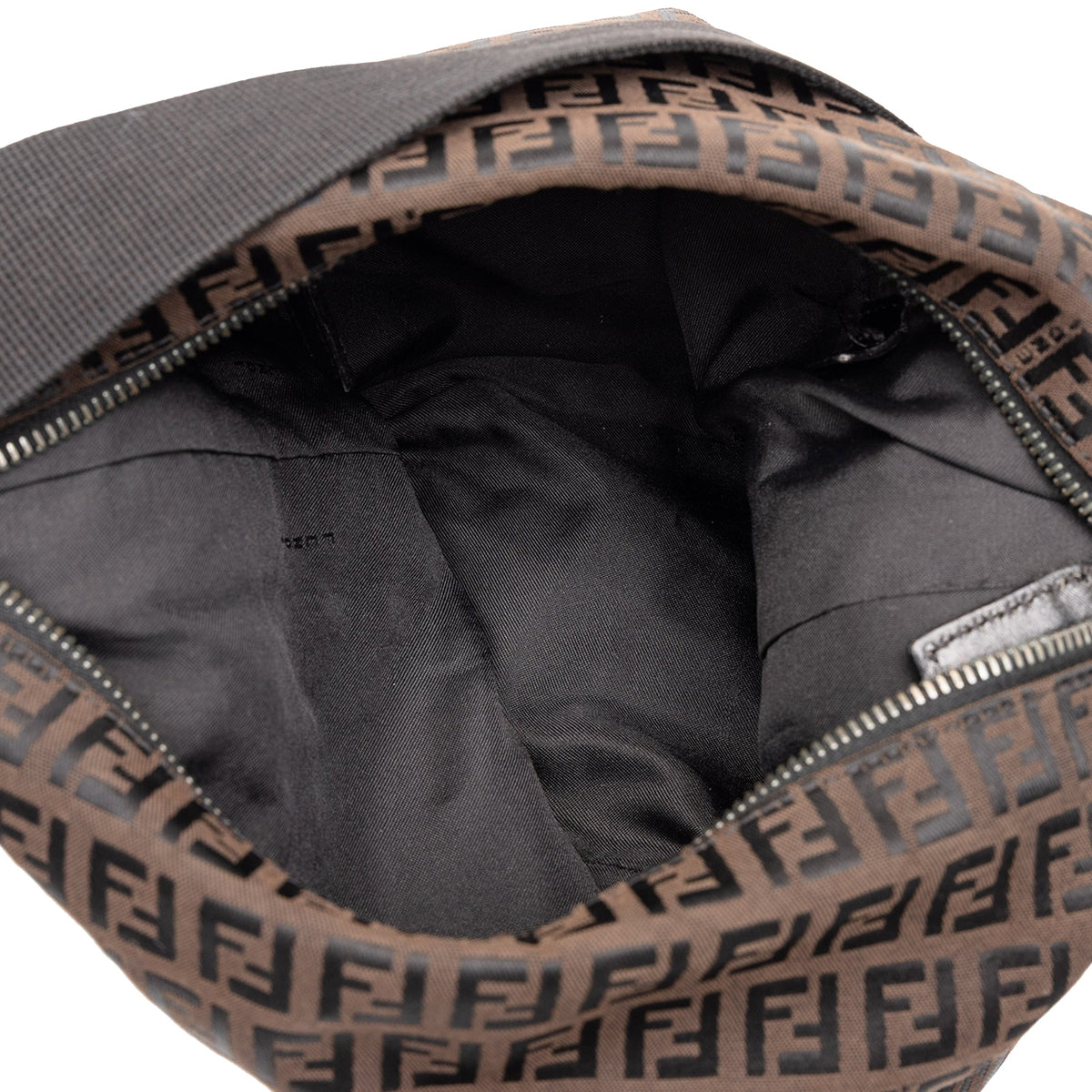 Fendi Zucchino Canvas Shoulder Bag