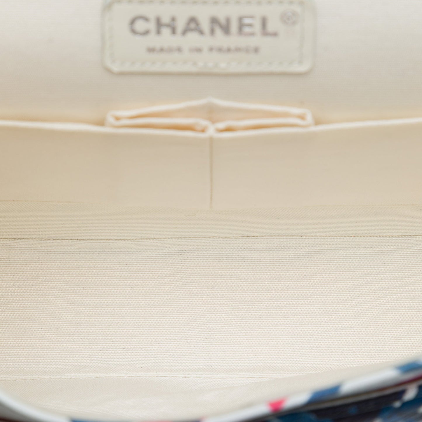 Chanel Medium Classic Airlines Printed Lambskin Double Flap