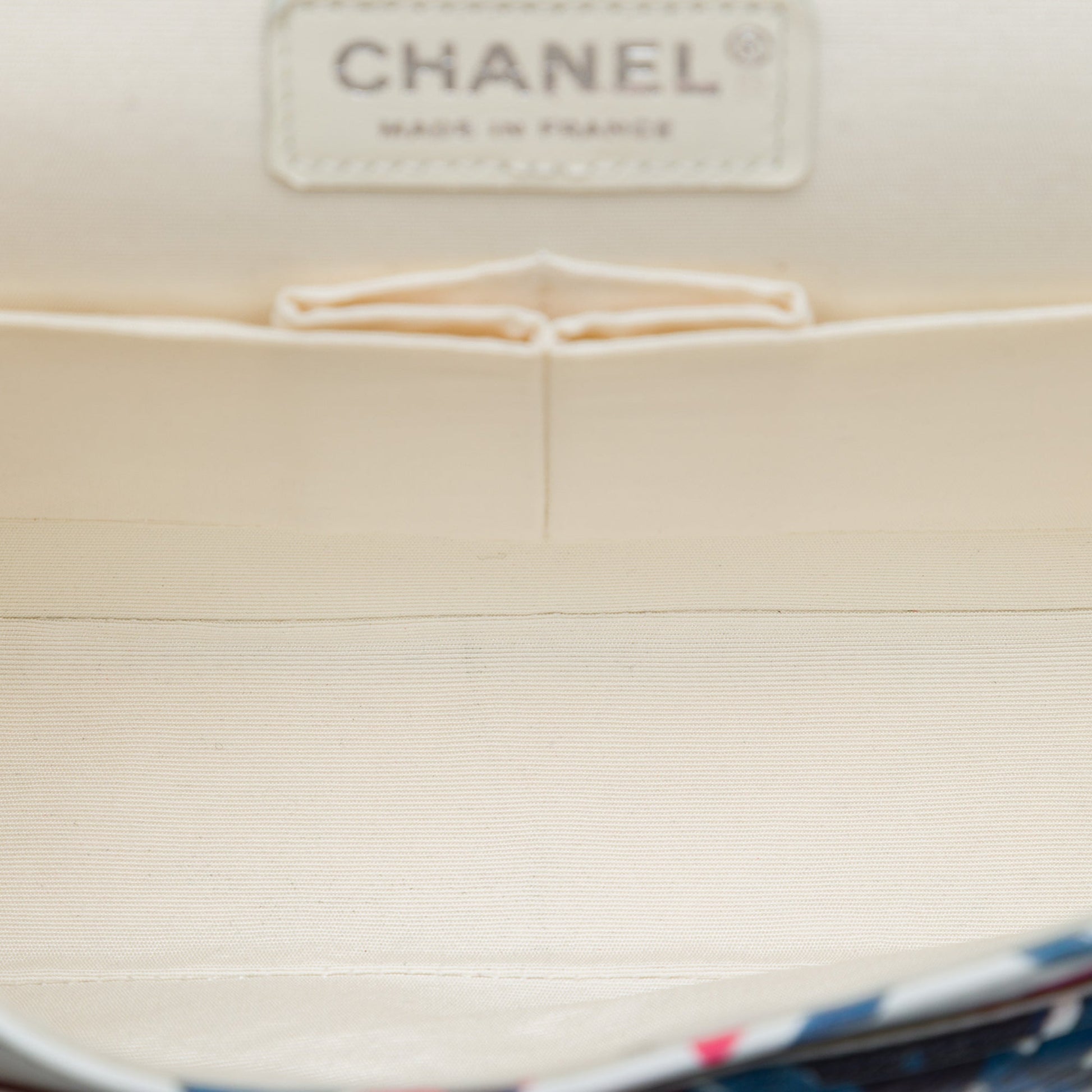 Chanel Medium Classic Airlines Printed Lambskin Double Flap