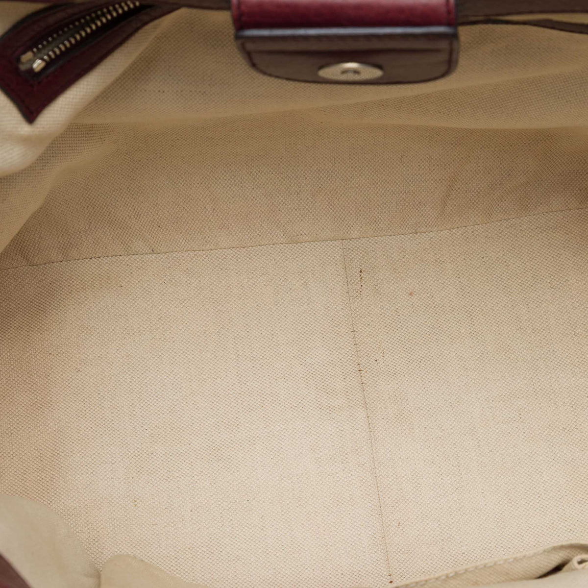 Gucci Medium GG Canvas New Bamboo Tassel Tote