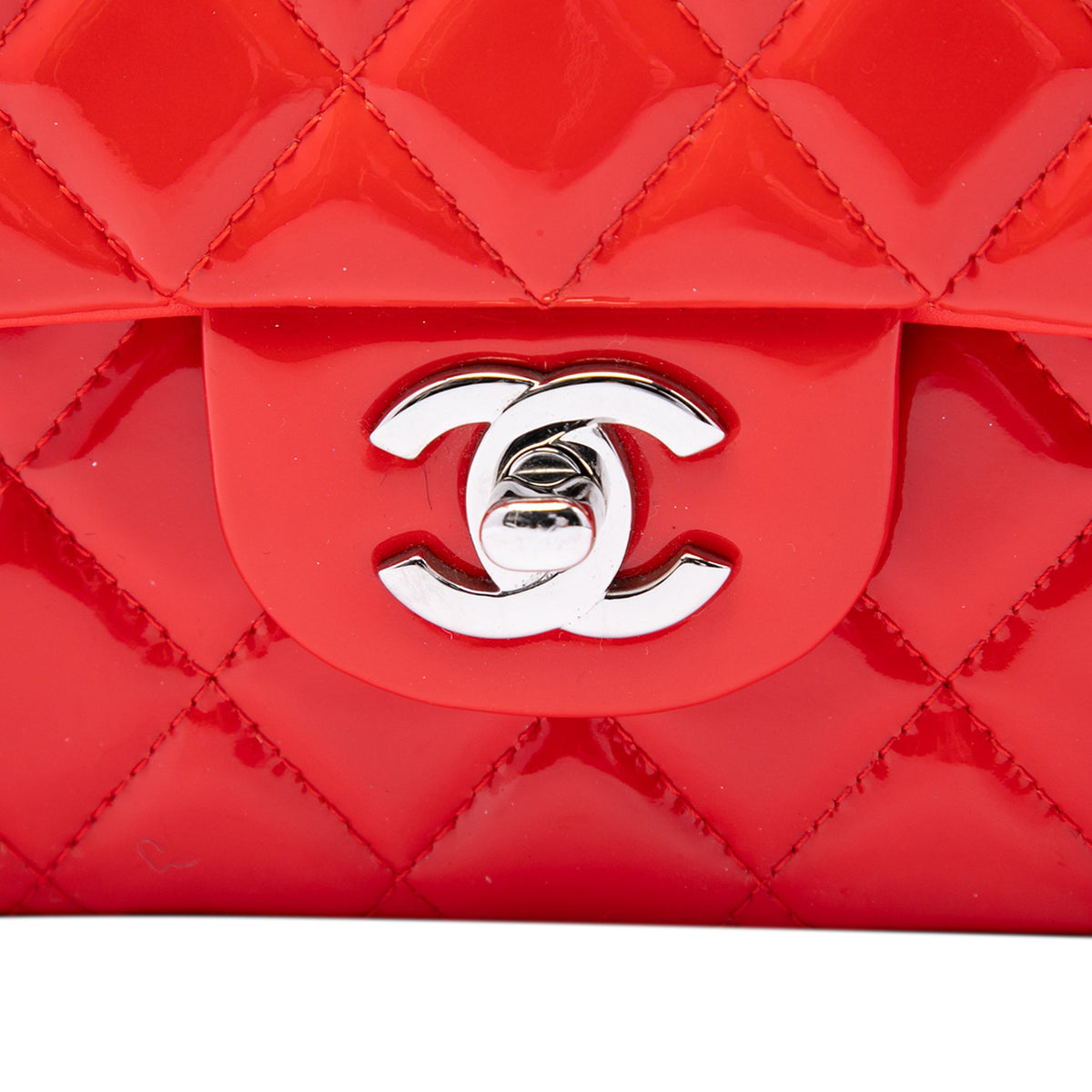 Chanel Medium Classic Patent Double Flap