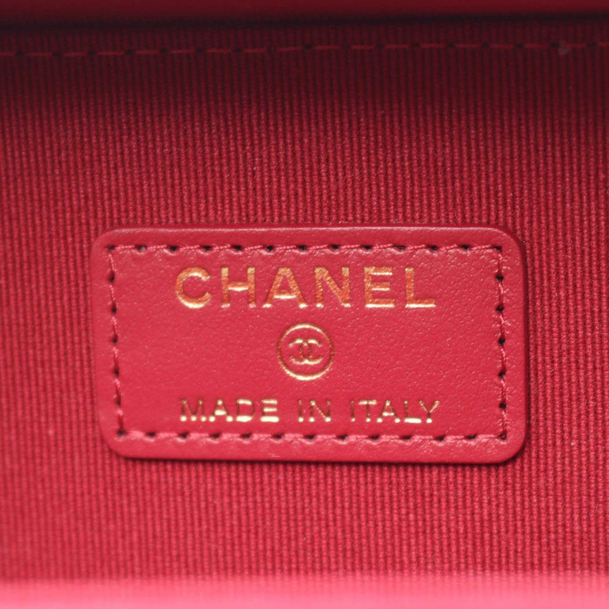 Chanel Mini Quilted Caviar Camera Bag