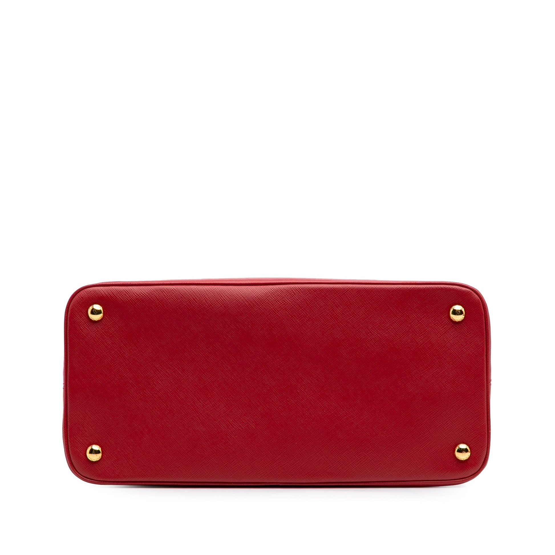 Prada Medium Saffiano Lux Open Promenade Satchel