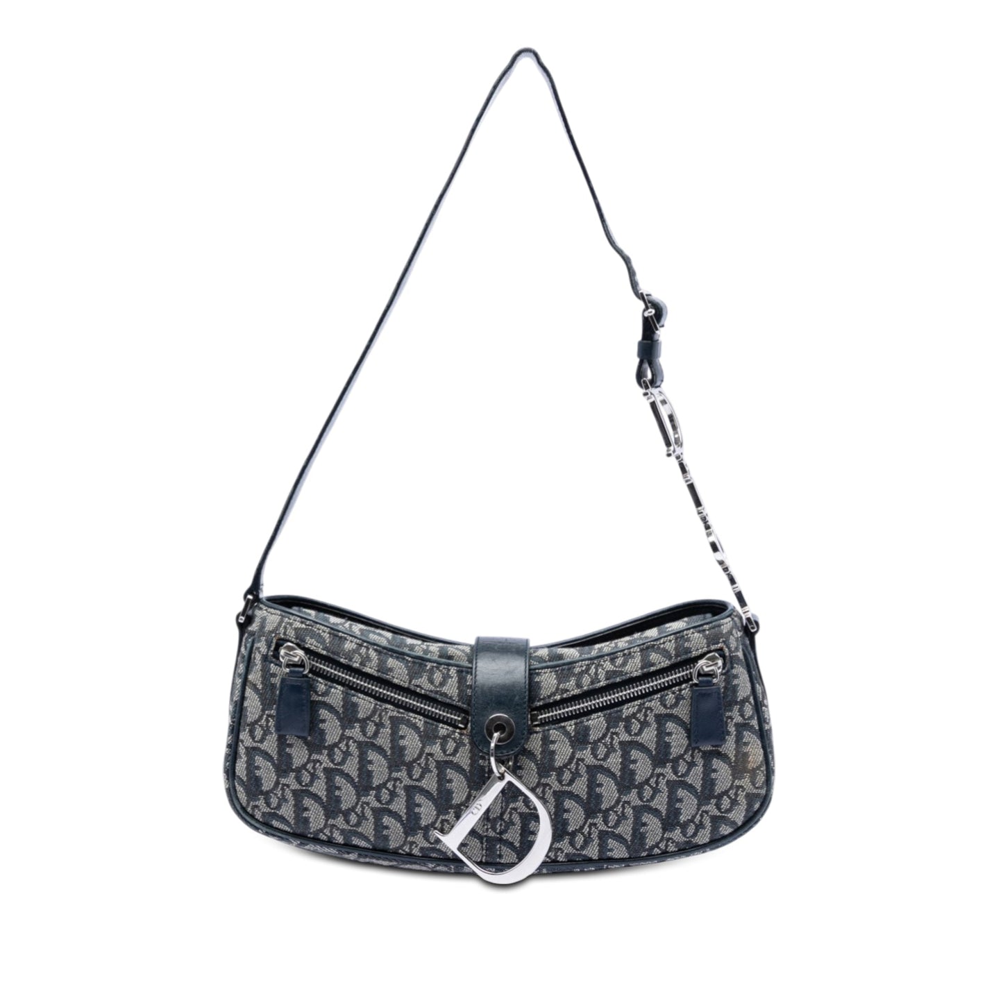 Dior Diorissimo Trotter Canvas Shoulder Bag