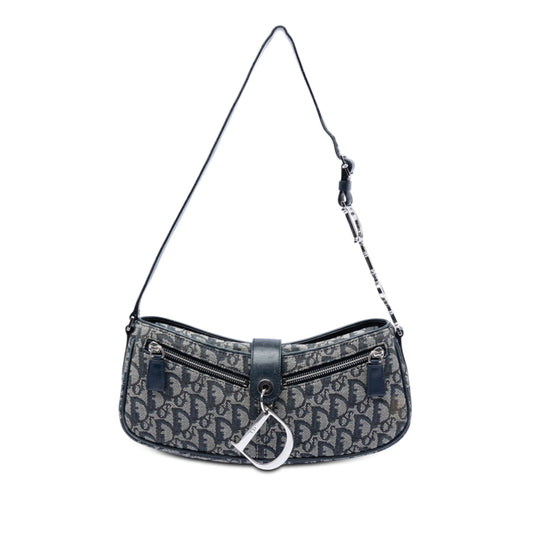 Dior Diorissimo Trotter Canvas Shoulder Bag
