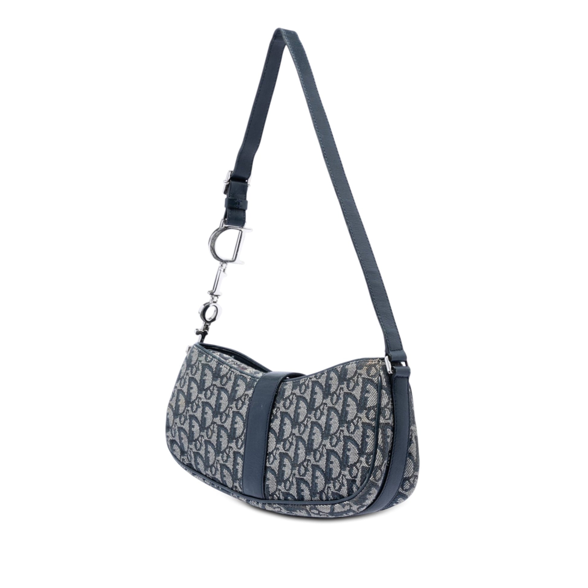 Dior Diorissimo Trotter Canvas Shoulder Bag