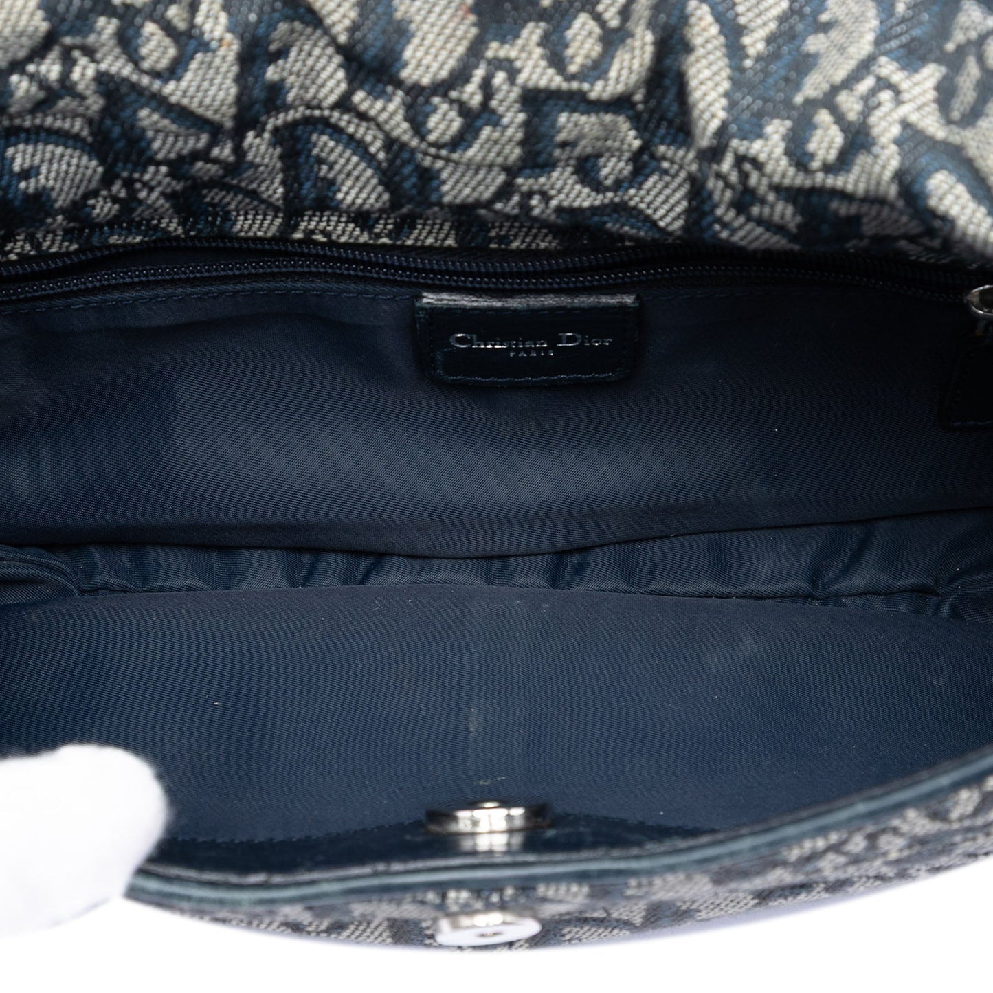 Dior Diorissimo Trotter Canvas Shoulder Bag