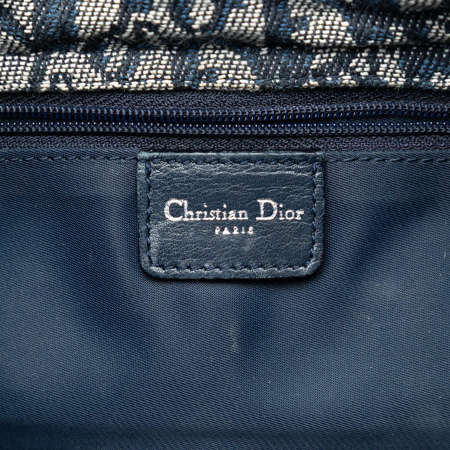 Dior Diorissimo Trotter Canvas Shoulder Bag