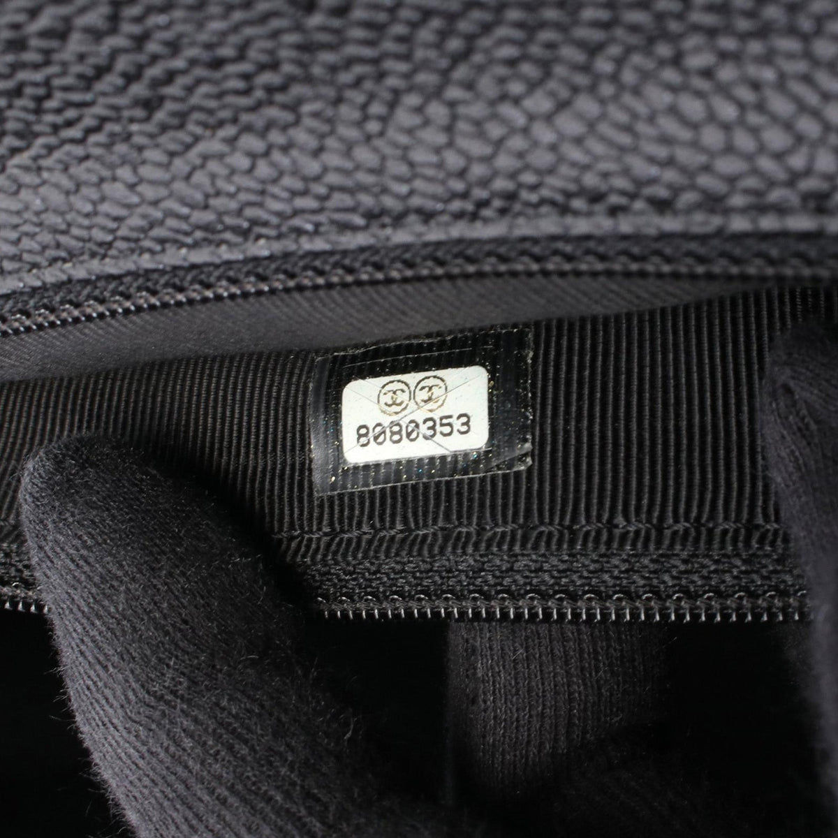 Chanel CC Quilted Caviar Kelly Top Handle Bag