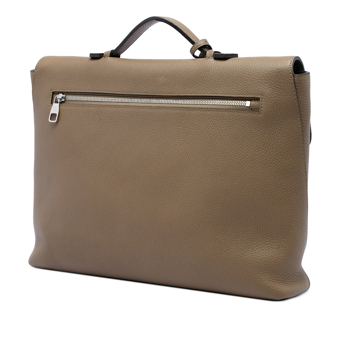 Louis Vuitton Taurillon Serviette Dorian Briefcase — Brown