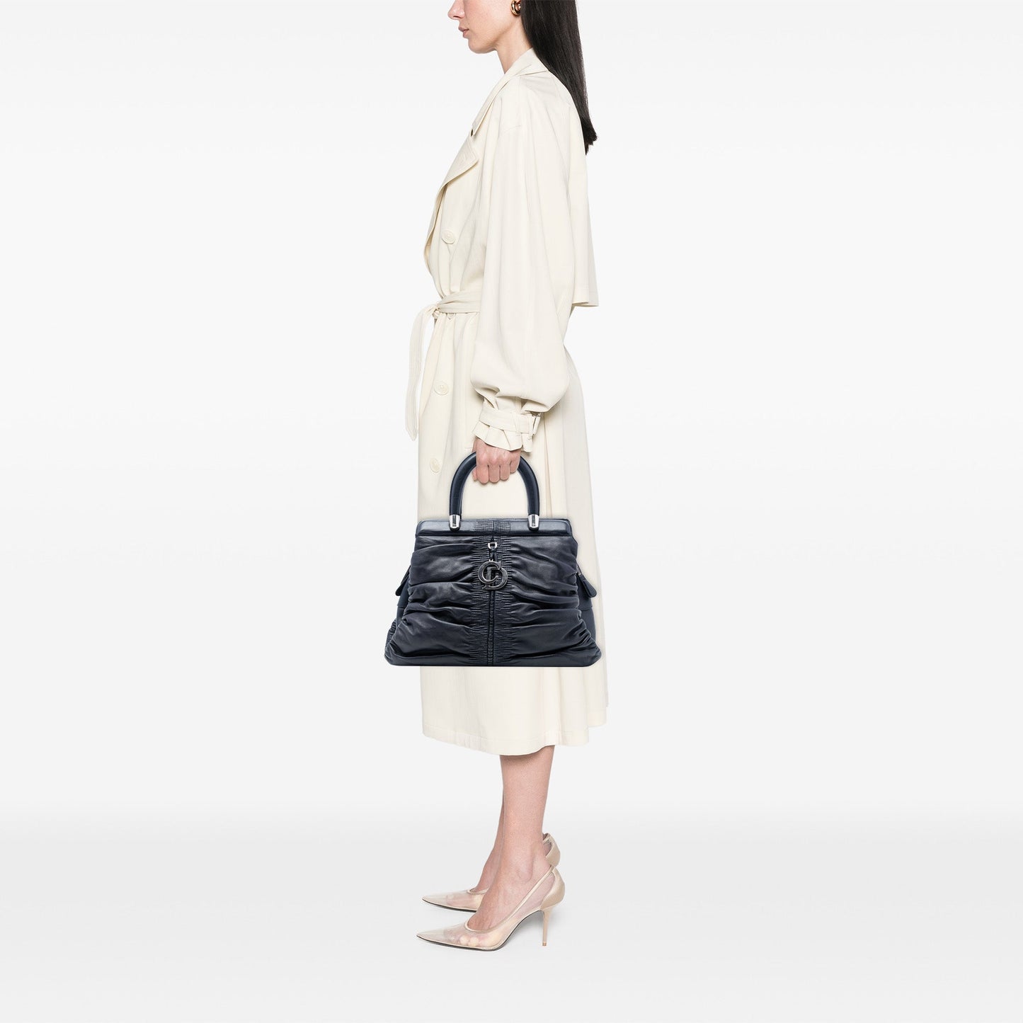 Dior Small Lambskin Karenina Frame Bag