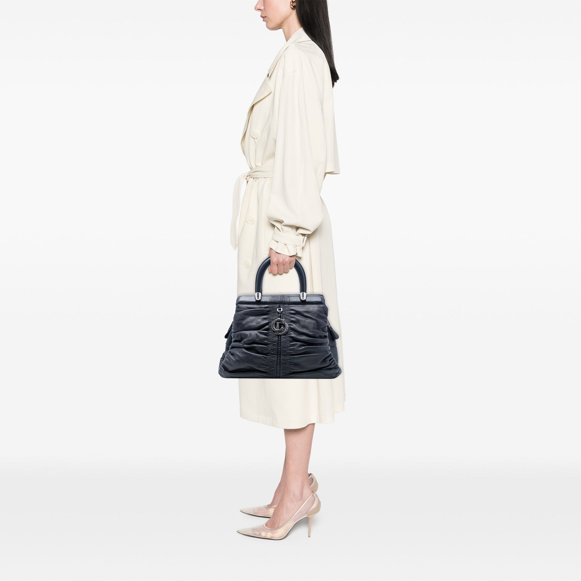 Dior Small Lambskin Karenina Frame Bag