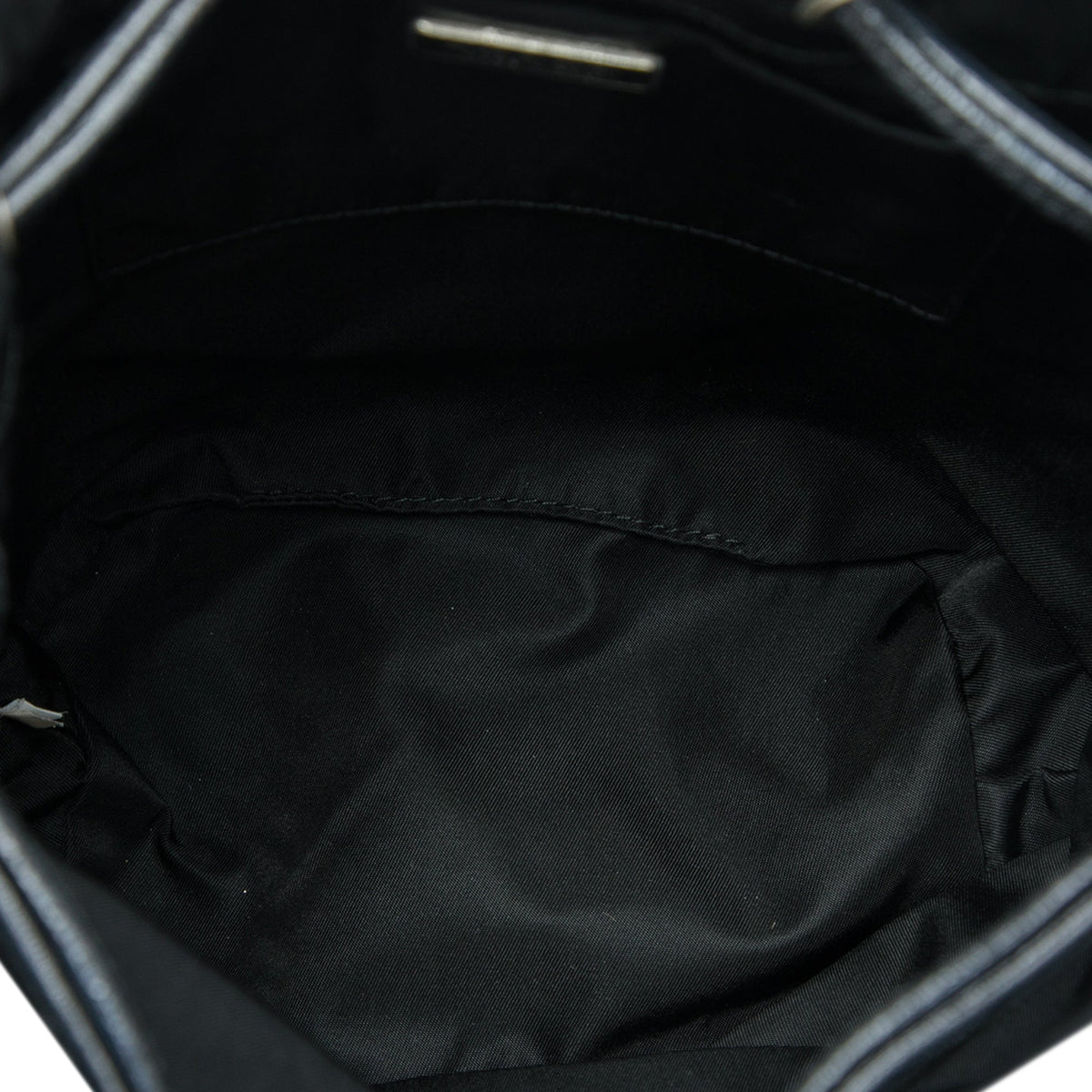 Prada Beaded Tessuto Evening Bear Drawstring Bucket Bag