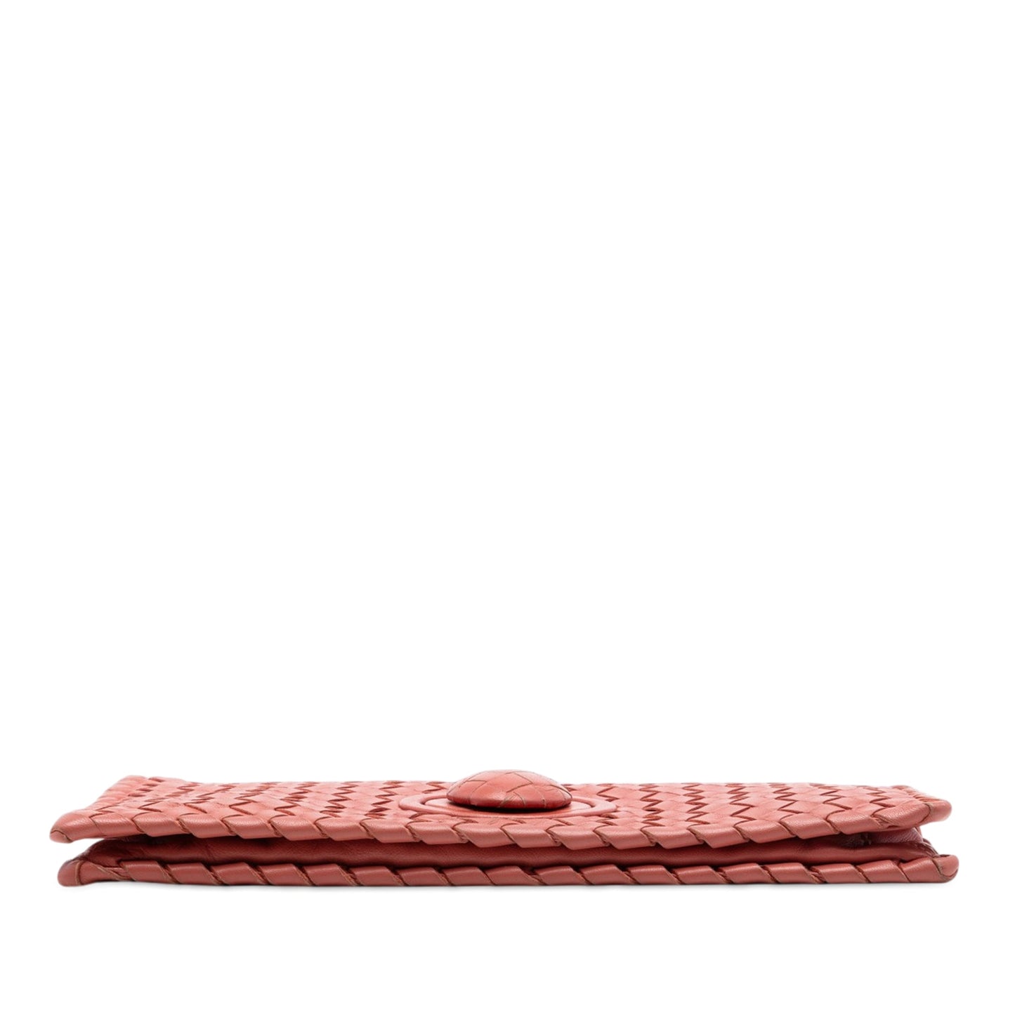 Bottega Veneta Nappa Intrecciato Turn Lock Clutch