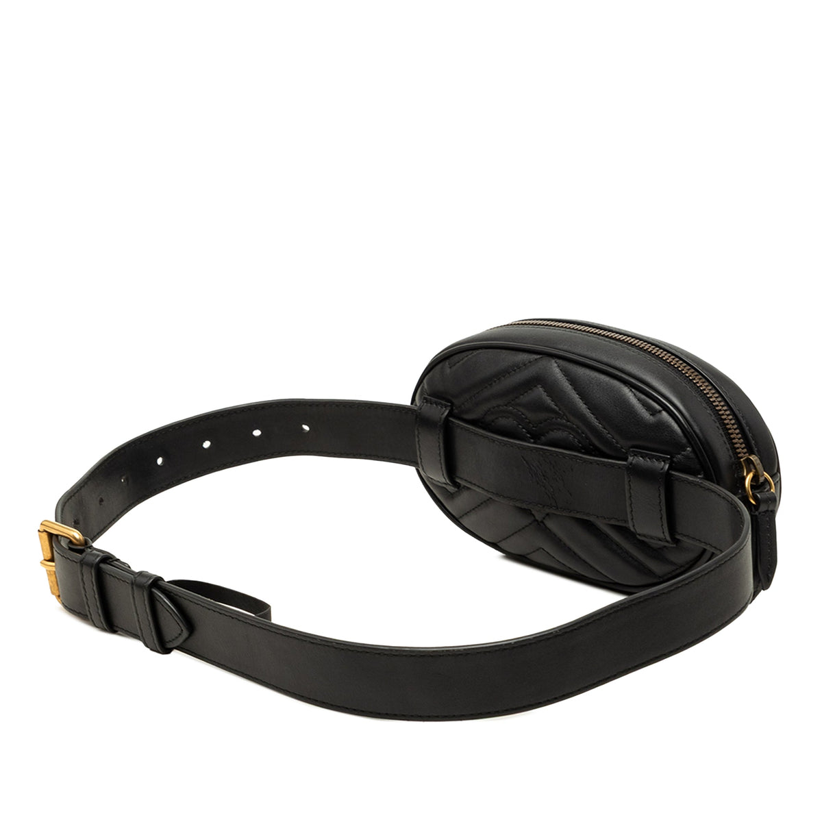 Gucci GG Marmont Matelasse Calfskin Belt Bag