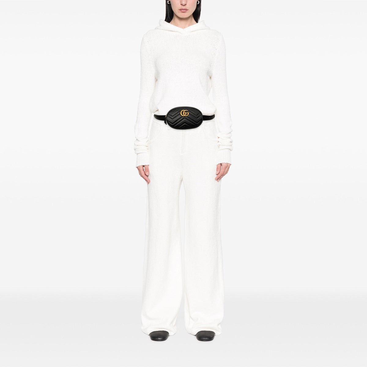 Gucci GG Marmont Matelasse Calfskin Belt Bag