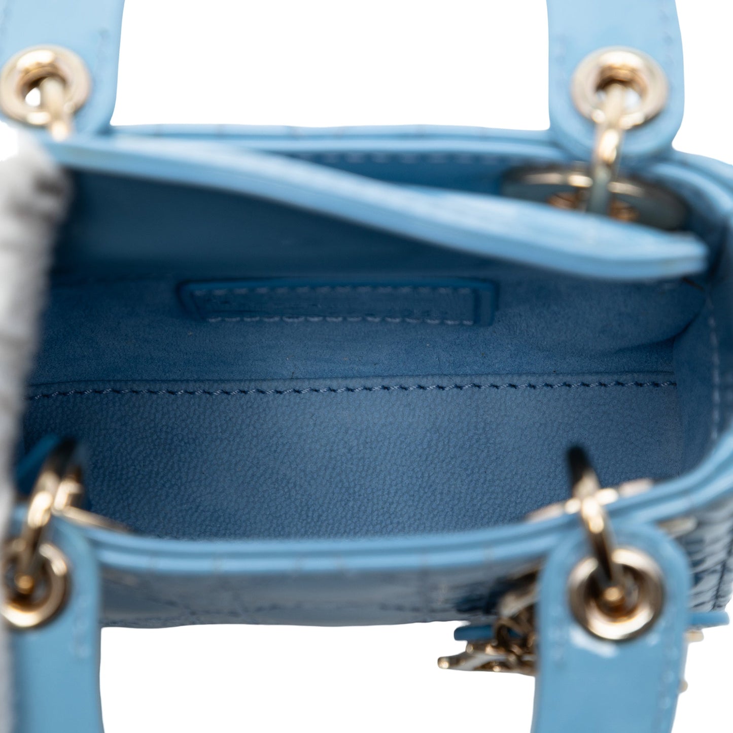 Micro Patent Cannage Lady Dior