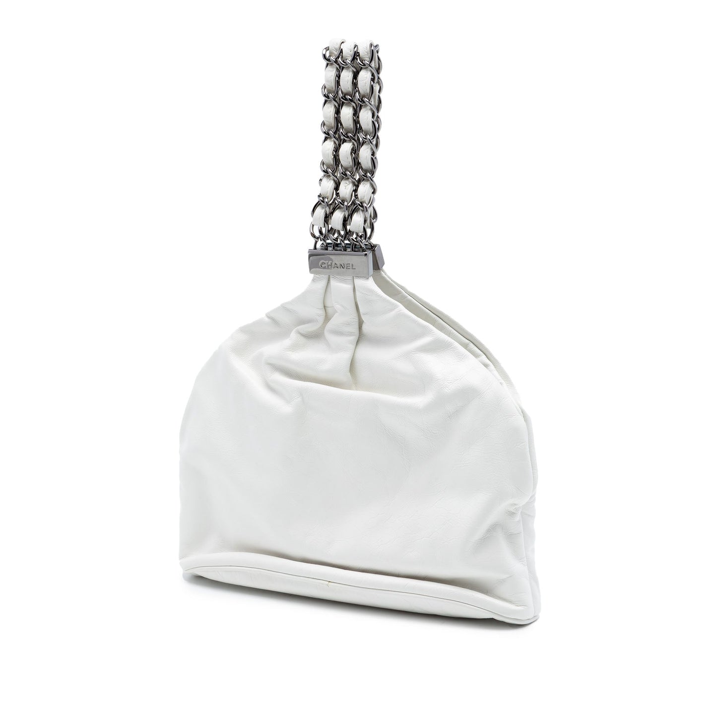 Chanel CC Lambskin Rock and Chain Hobo Bag
