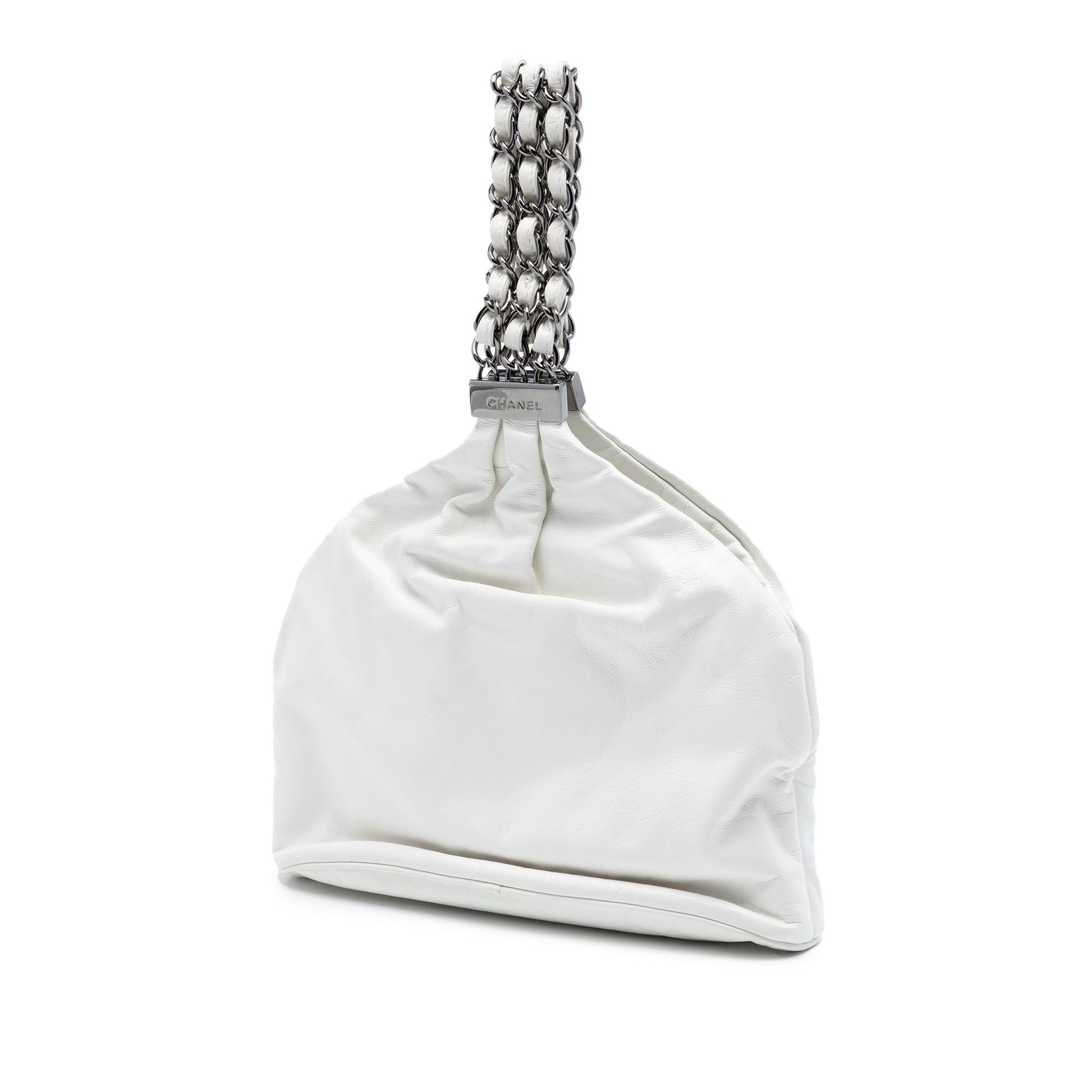 Chanel CC Lambskin Rock and Chain Hobo Bag