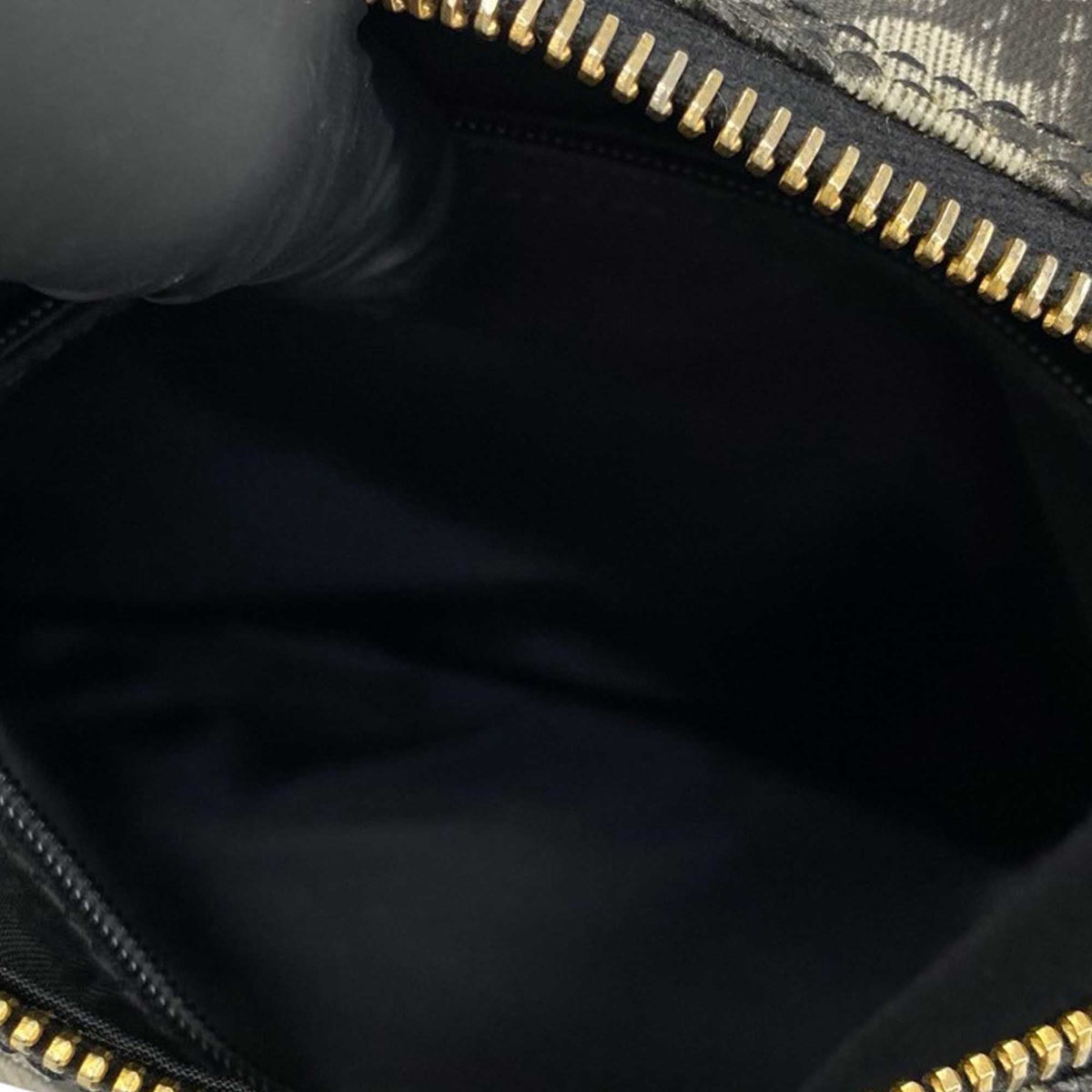 Dior Mini Diorissimo Trotter Canvas Boston Bag