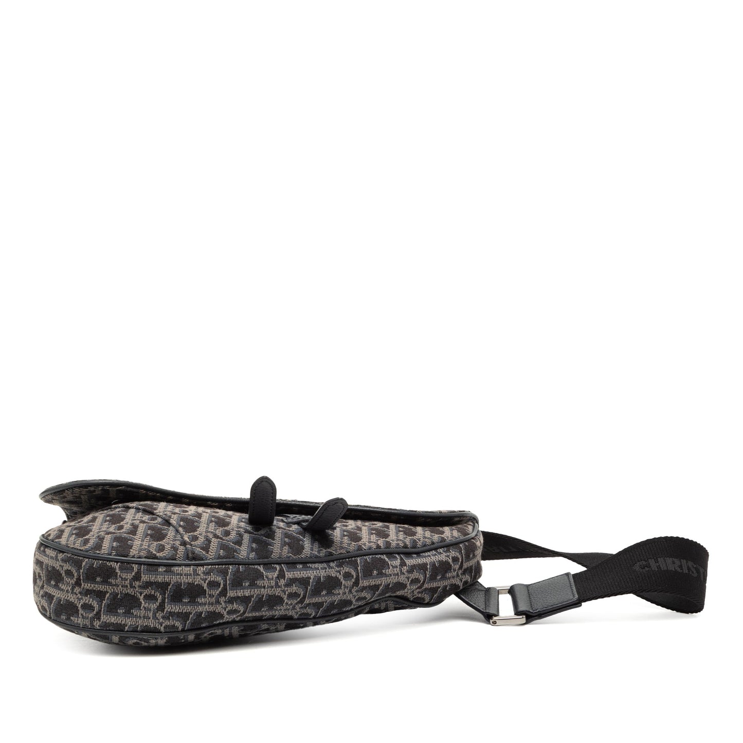 Dior Oblique Canvas Saddle Crossbody