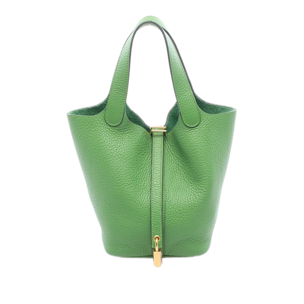 Hermès Clemence Picotin Lock 18 — Green