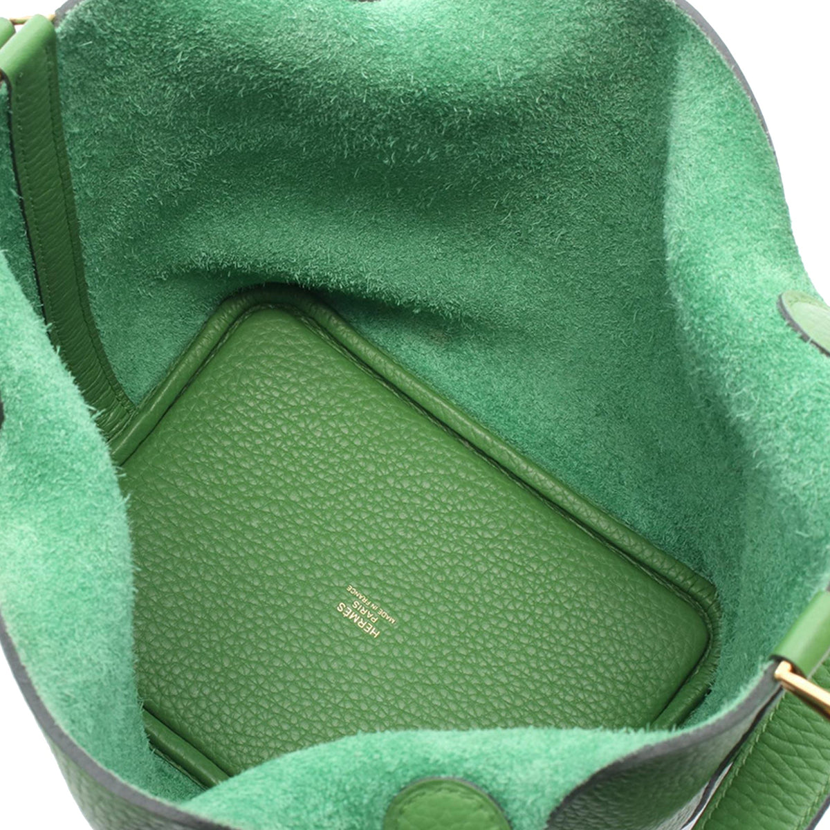 Hermès Clemence Picotin Lock 18 — Green