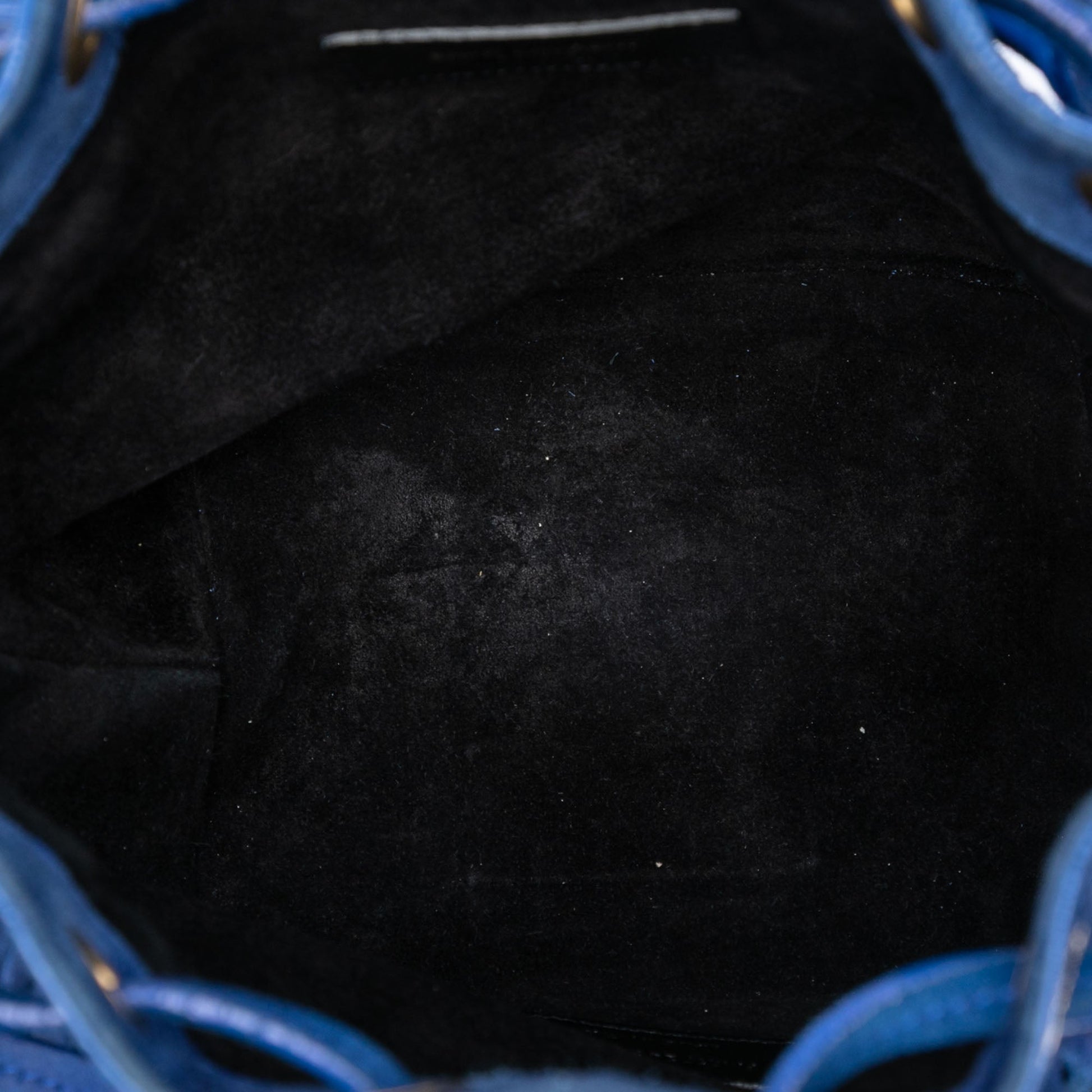 Saint Laurent Small Suede Emmanuelle Fringe Bucket Bag