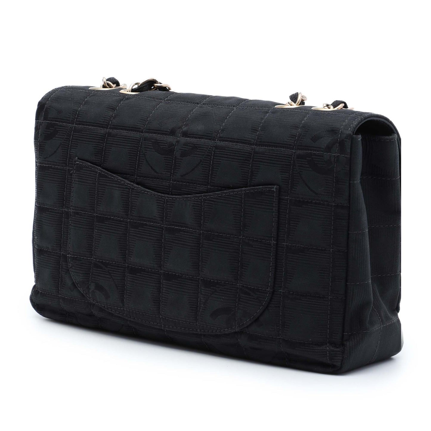 Chanel New Travel Line Medium Nylon Single Flap