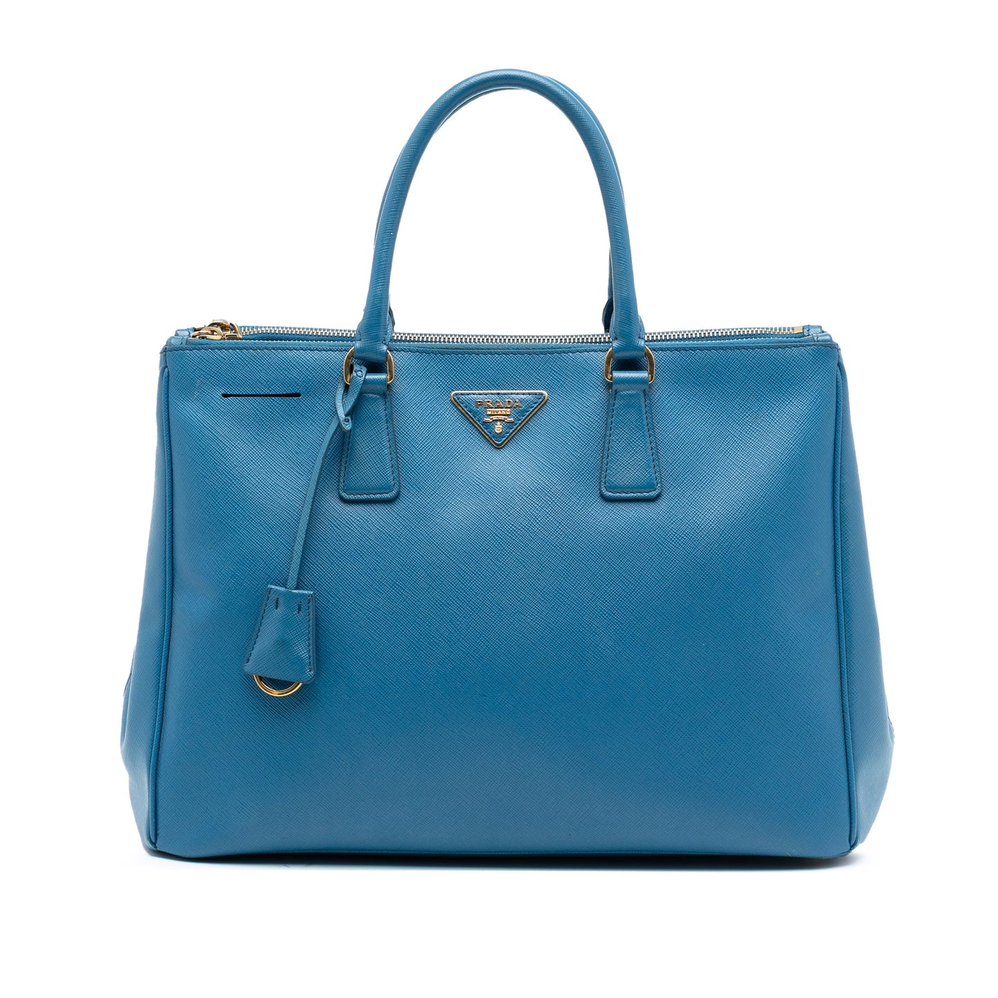 Prada Large Saffiano Lux Galleria Double Zip Tote