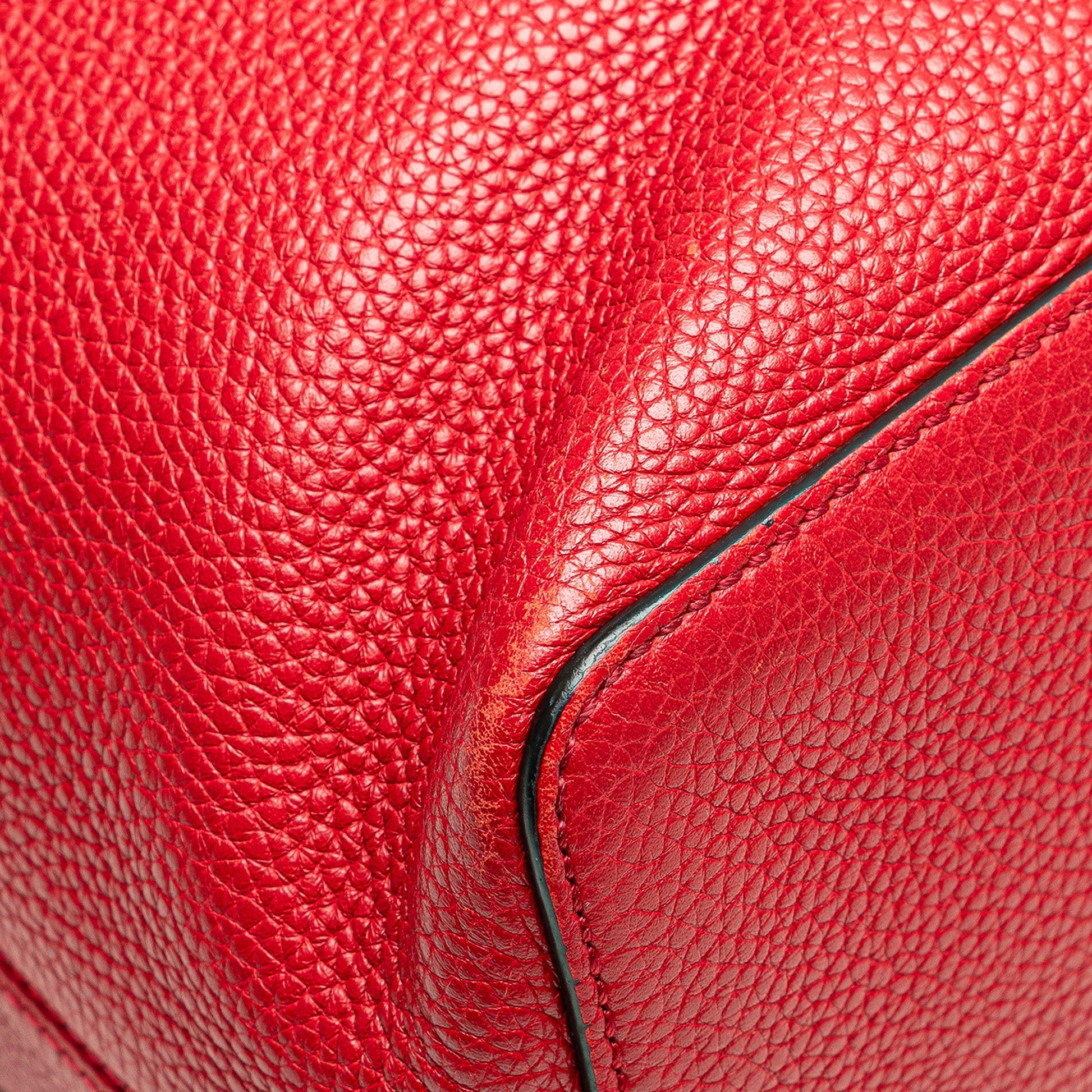 Gucci Large Pebbled Calfskin Soho Convertible Hobo