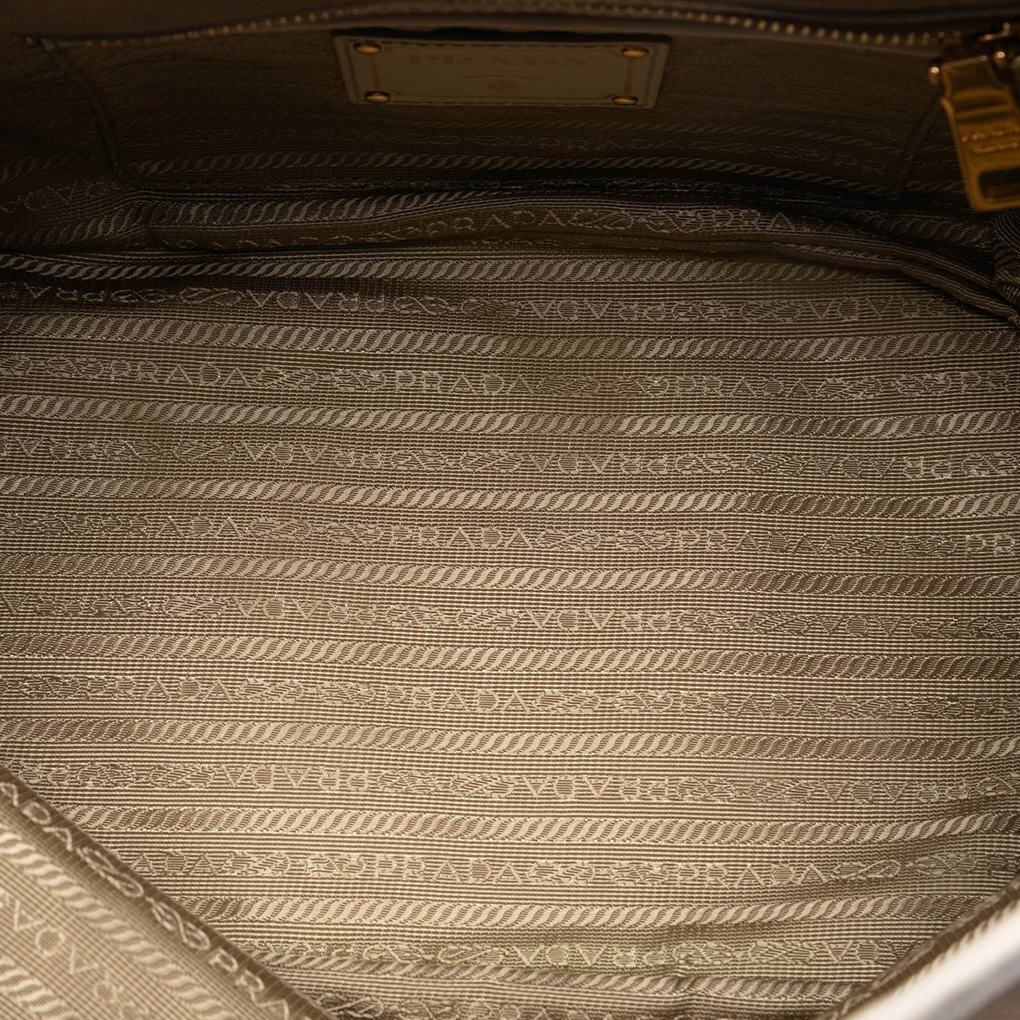 Prada Canvas Canapa Logo Bow Satchel