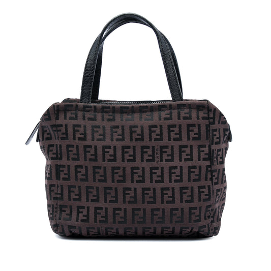 Fendi Zucchino Canvas Handbag