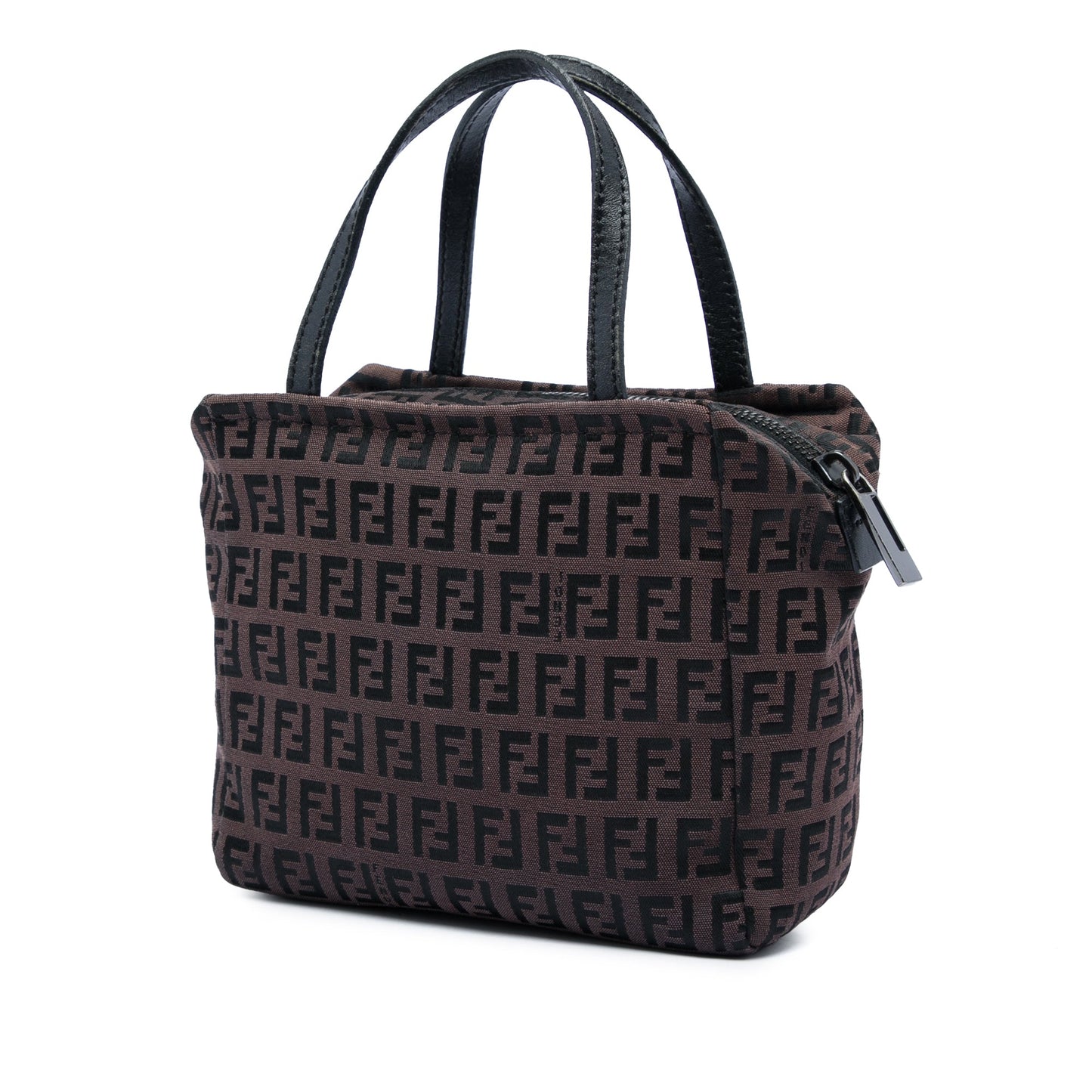 Fendi Zucchino Canvas Handbag