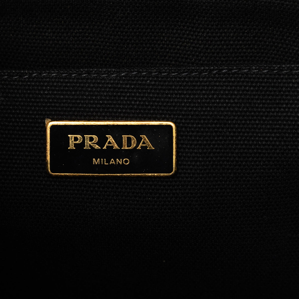 Prada Large Canvas Canapa Logo Tote
