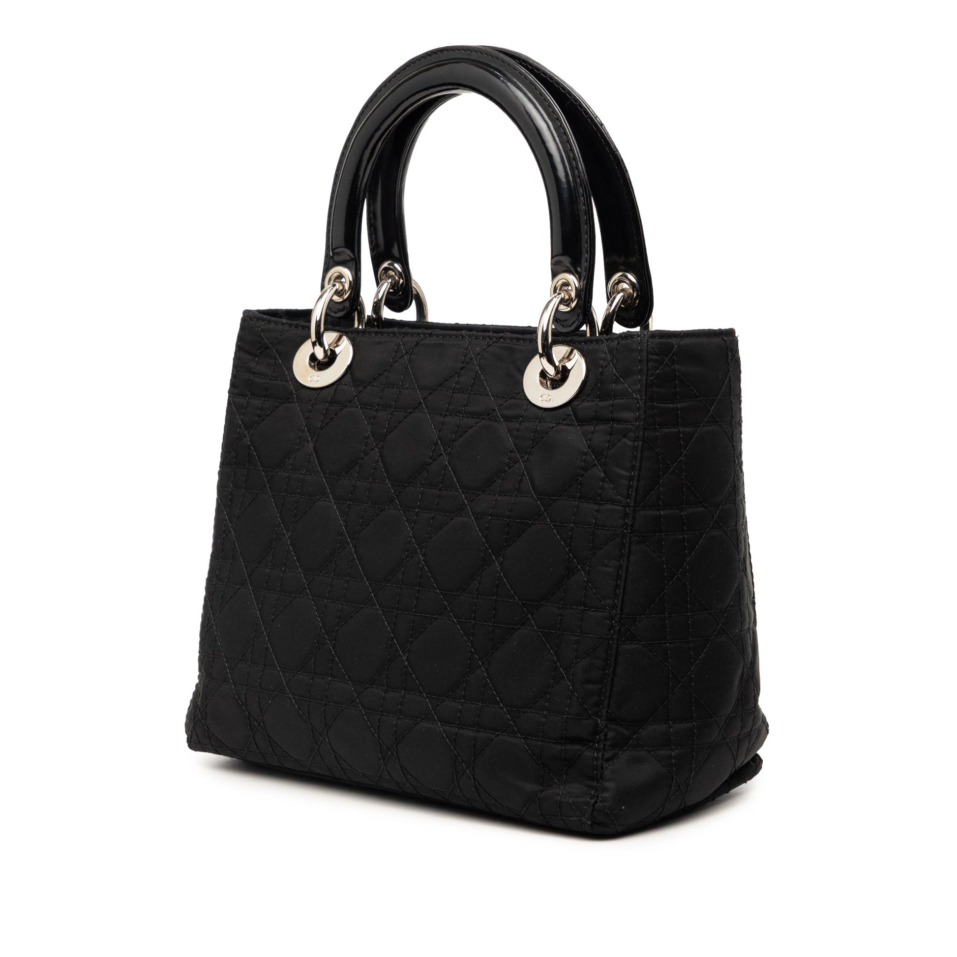 Dior Medium Nylon Cannage Lady Dior